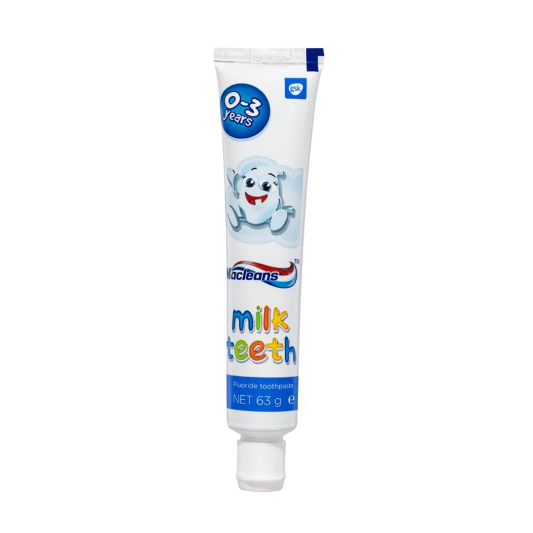 Macleans Milk Teeth Toothpaste 63g 0-3 years