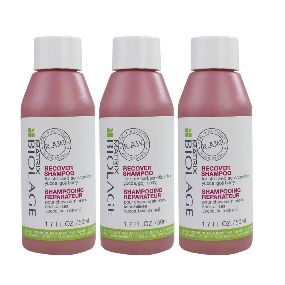 3 x Matrix Biolage Recover Shampoo 50ml