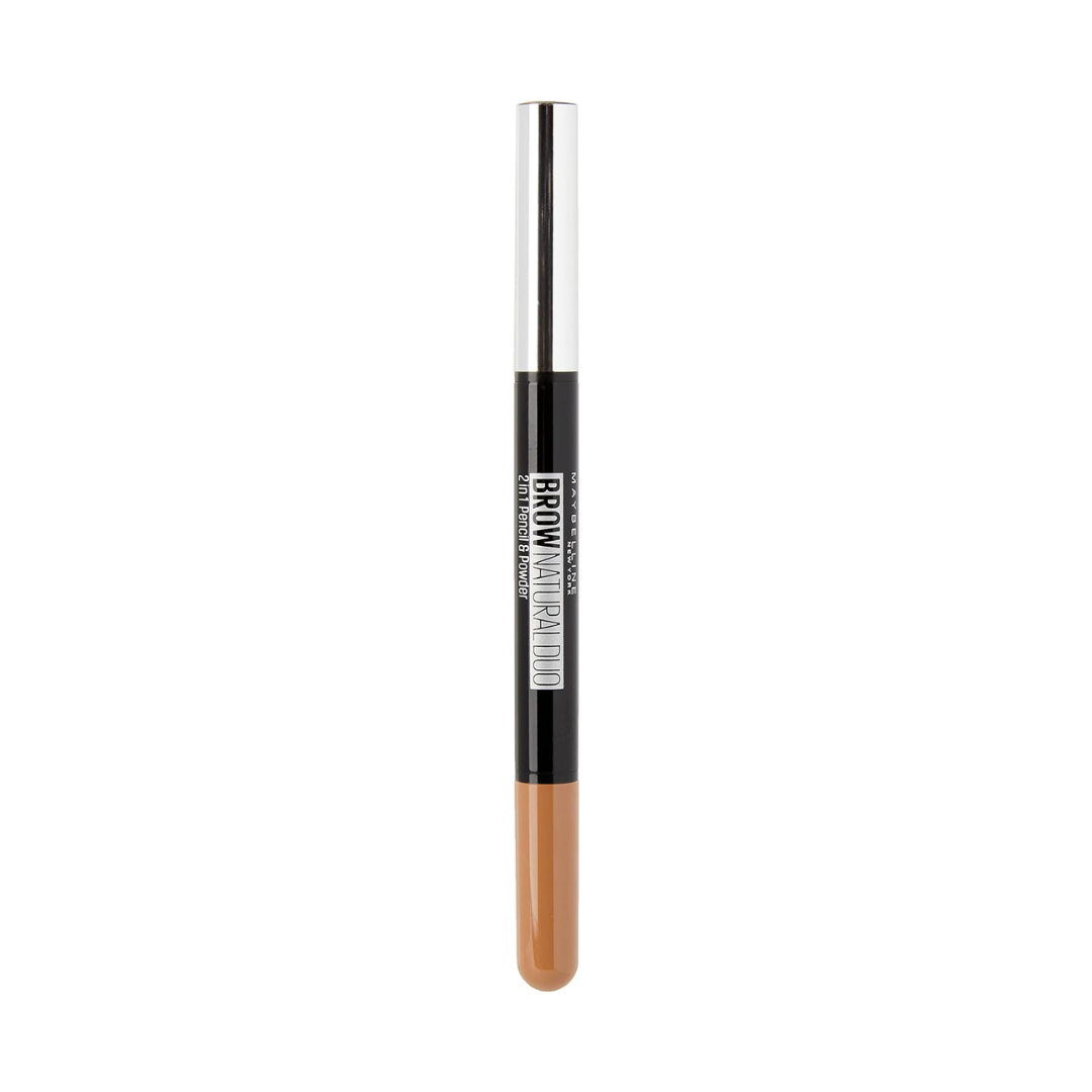 2pk Maybelline Brow Natural Duo Define & Fill Duo Light Brown - Makeup Australia Buy Now