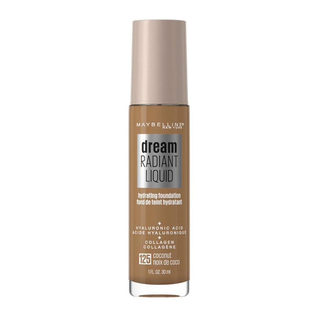2 x Maybelline Dream Radiant Liquid Foundation 30mL 125 Coconut
