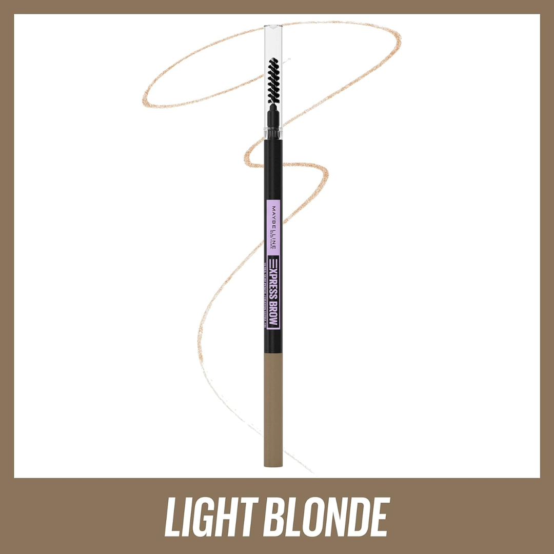 Maybelline Express Brow Ultra Slim Eyebrow Pencil Light Brown (Carded)