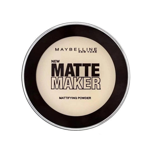 2 x Maybelline Matte Maker Mattifying Pressed Powder 16g - 10 Classic Ivory