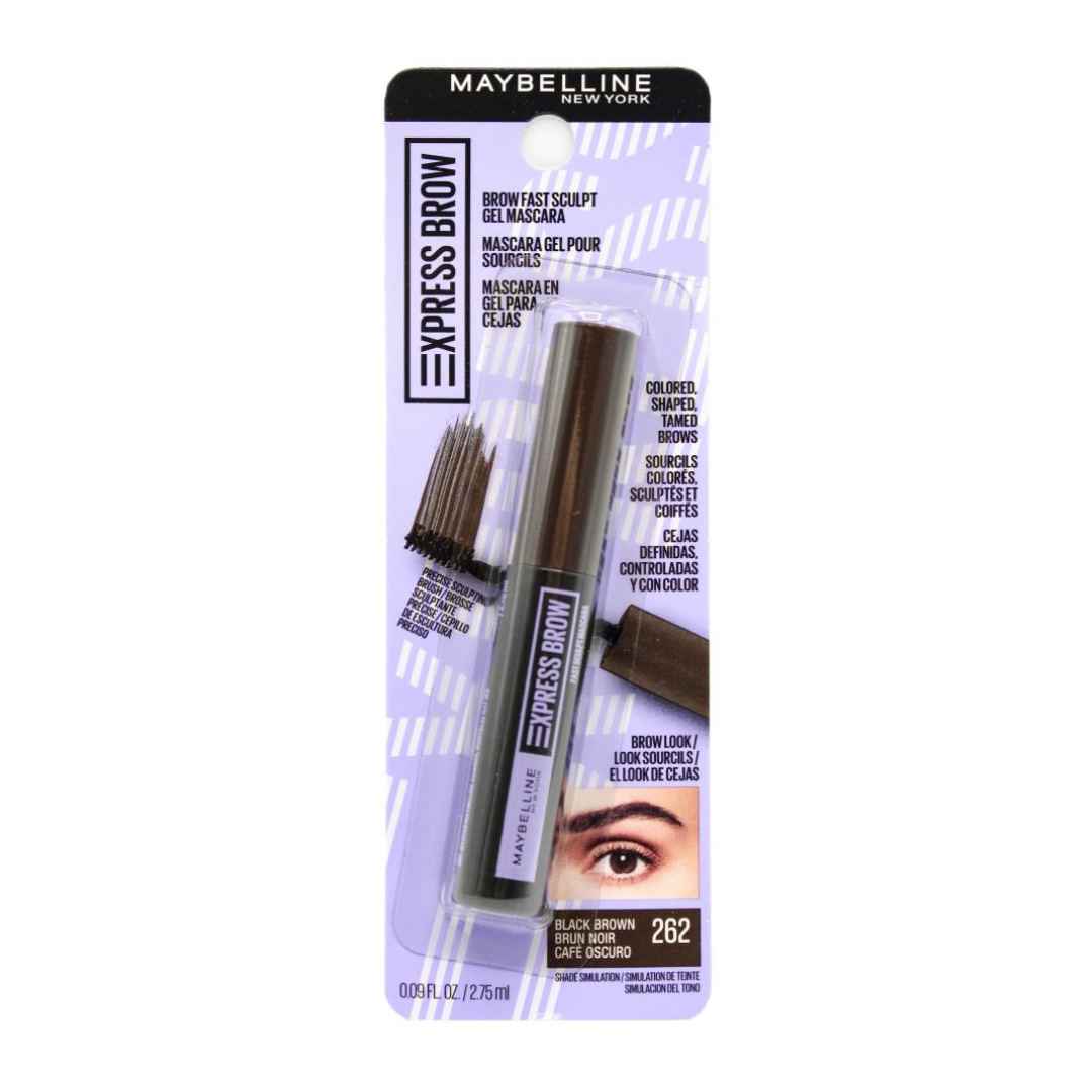 Maybelline Xpress Brow Fast Sculpt Gel Mascara 2.75ml 262 Black Brown