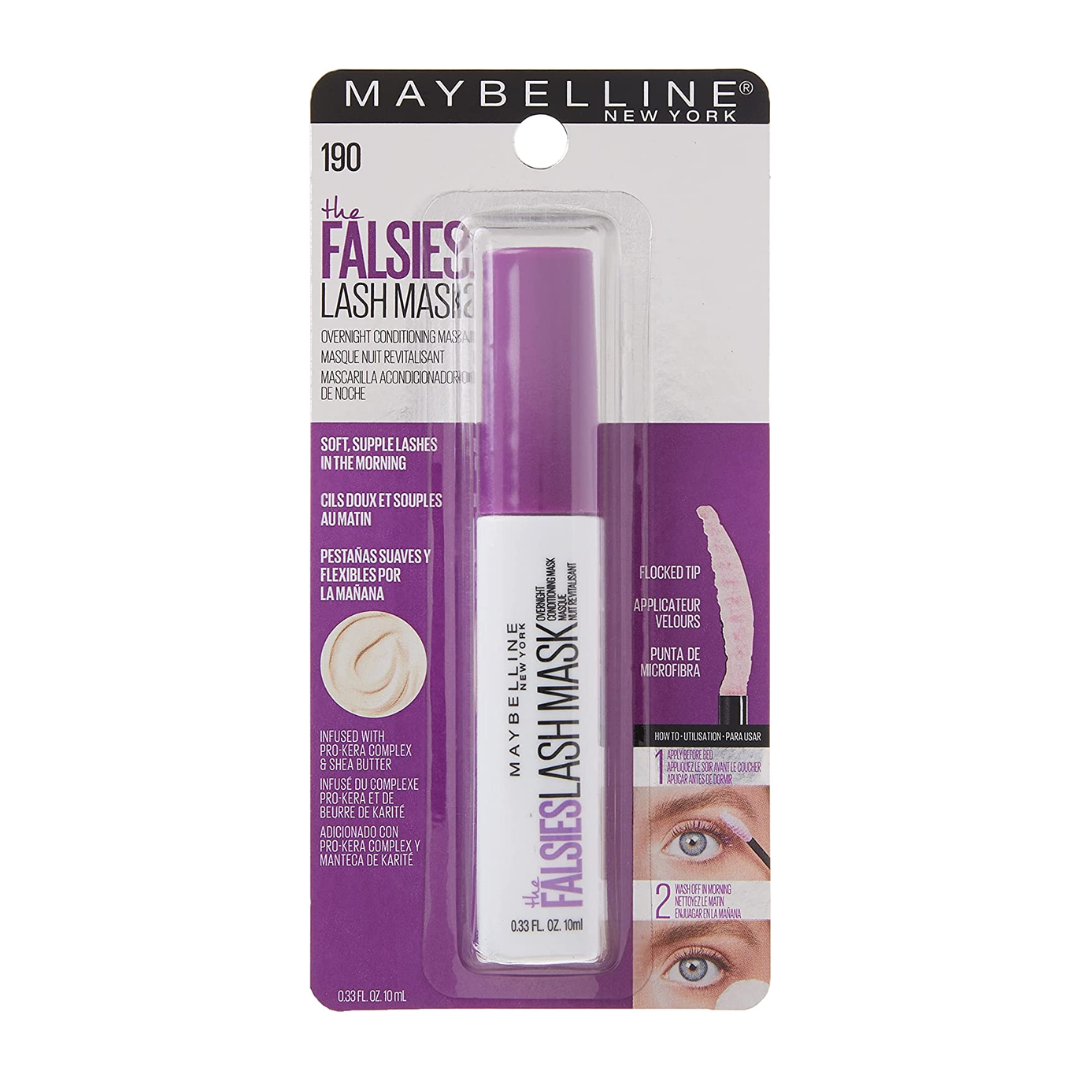 3pk Maybelline the Falsies Lash Mask Overnight Conditioning Mask / Mascara 190