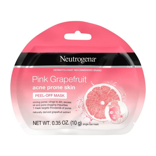 12 x Neutrogena Pink Grapefruit Acne Prone Skin Peel Off Mask 10g