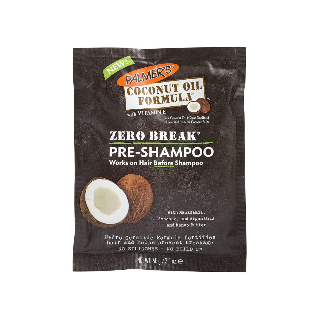 12 x Palmers Coconut Oil Formula Zero Break Pre Shampoo 60g