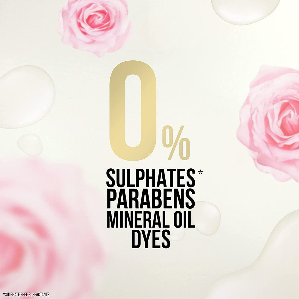 Pantene Pro-V Nutrient Blends Miracle Moisture Boost Shampoo with Rose Water 270mL