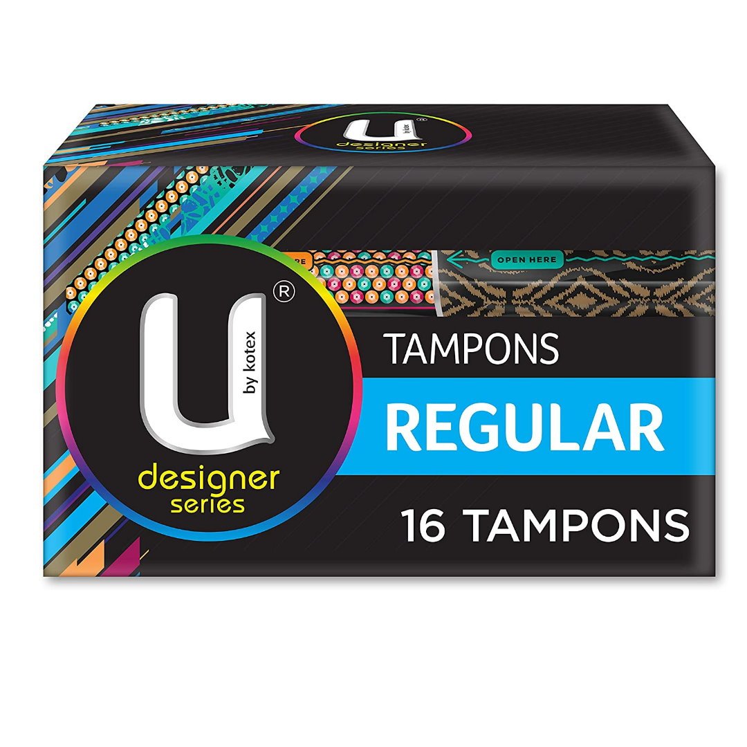 Tampons Regular Pack of 16 - U by Kotex Designer