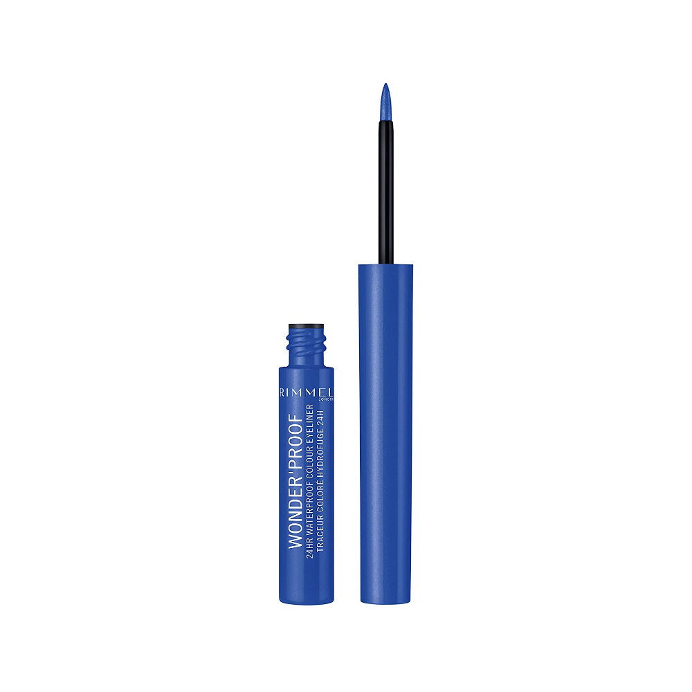 Rimmel Wonder Proof 24Hr Waterproof Colour Eyeliner 005 Pure Blue - Makeup Australia Buy Online