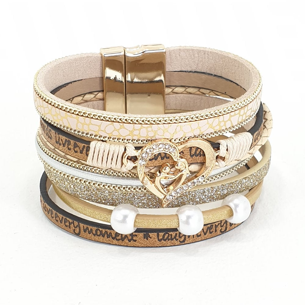 Rosy Lane Moments Bracelet - Gold