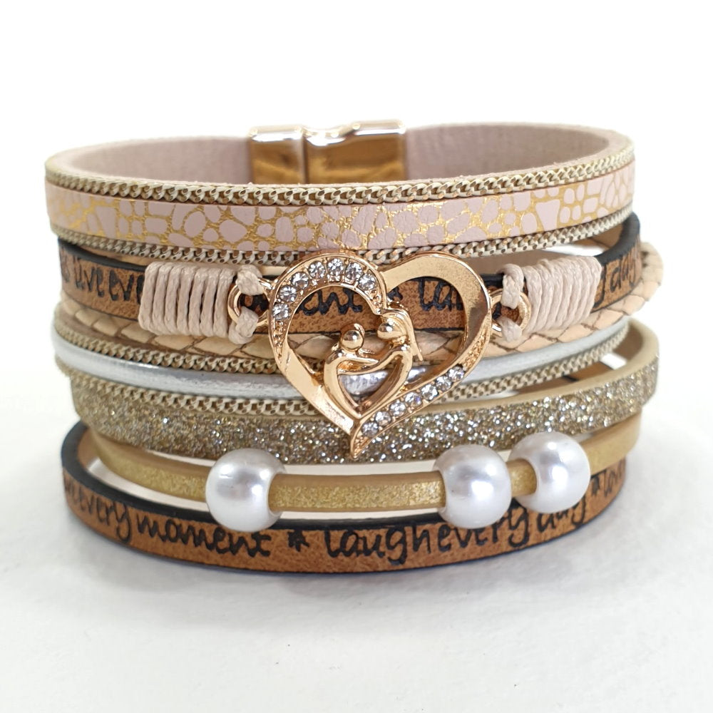 Rosy Lane Moments Bracelet - Gold