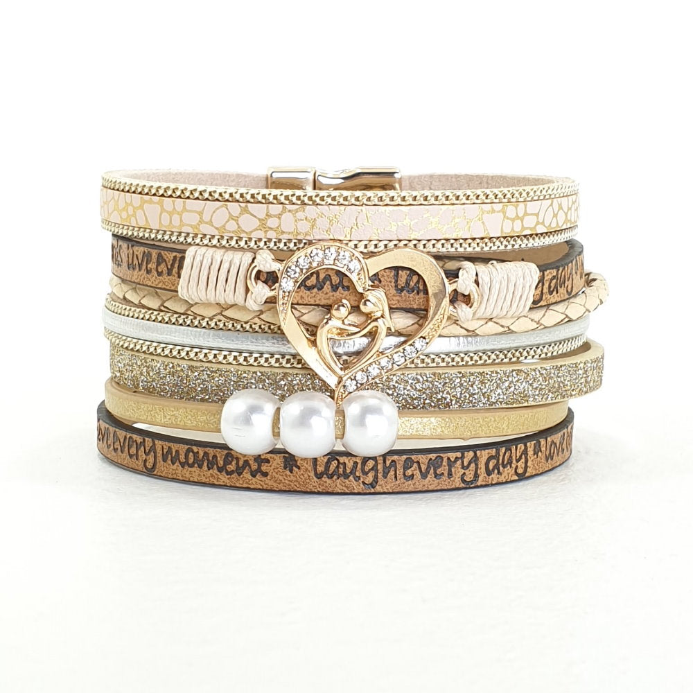 Rosy Lane Moments Bracelet - Gold