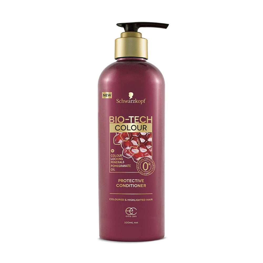 Schwarzkopf Extra Care BioTech Conditioner Colour + Colour Locking Minerals Pomegrante Oil 500ml