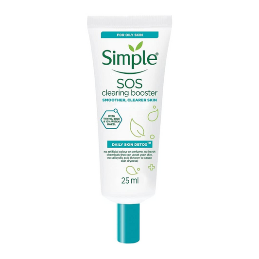 Simple Daily Skin Detox SOS Clearing Booster Long Lasting Shine & Blemish Control 25mL