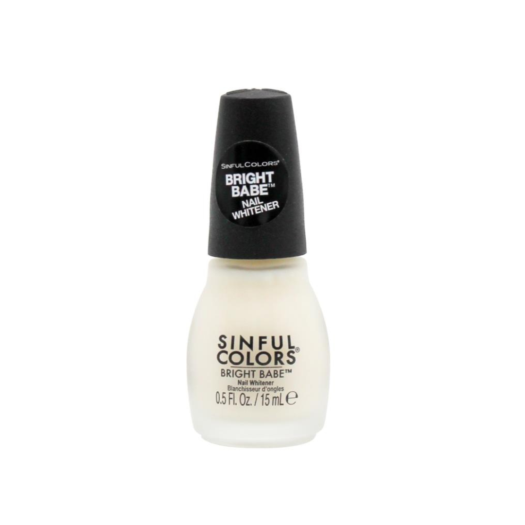 3 x Sinful Colors Bright Babe Nail Whitener 2279 Nail Polish 15mL