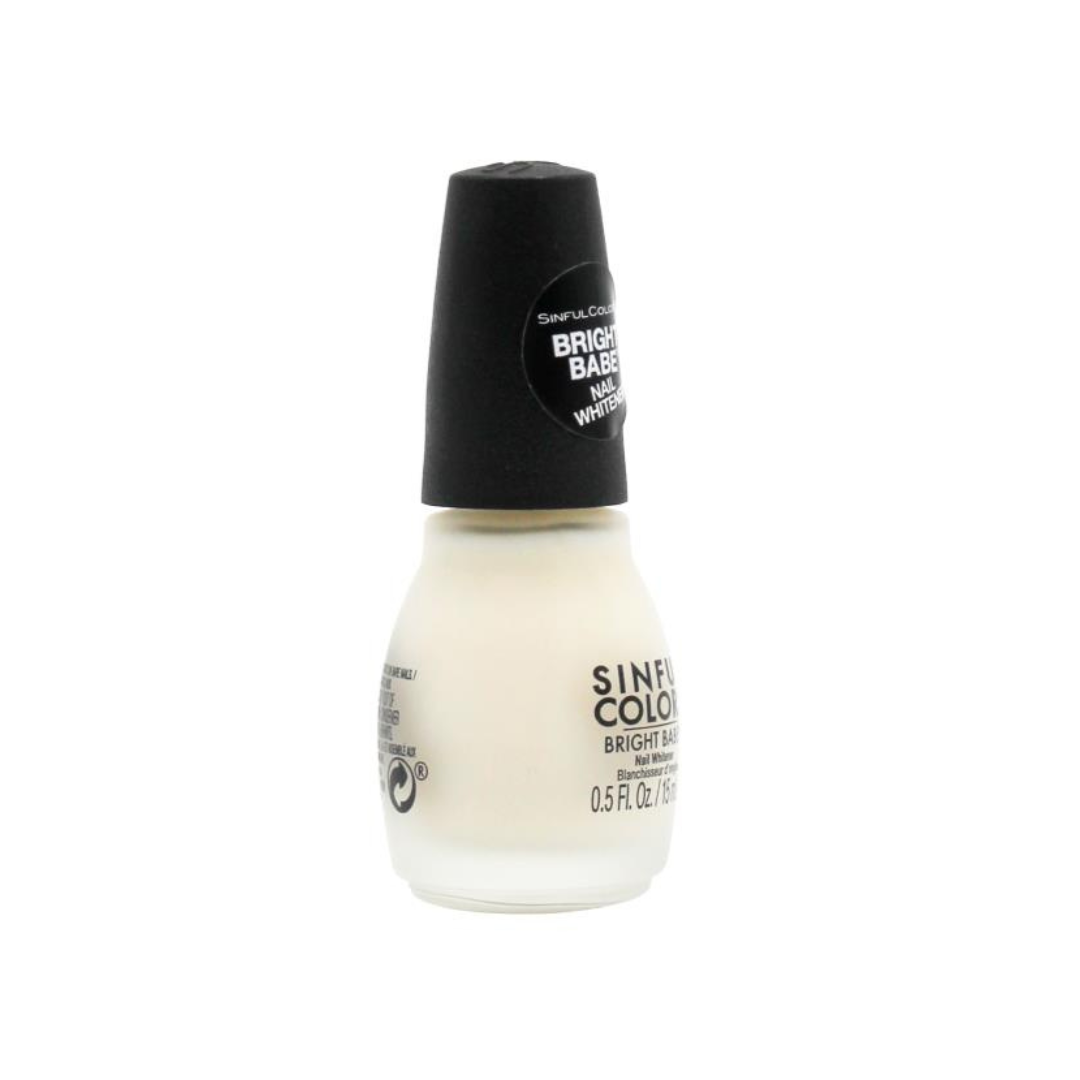 3 x Sinful Colors Bright Babe Nail Whitener 2279 Nail Polish 15mL