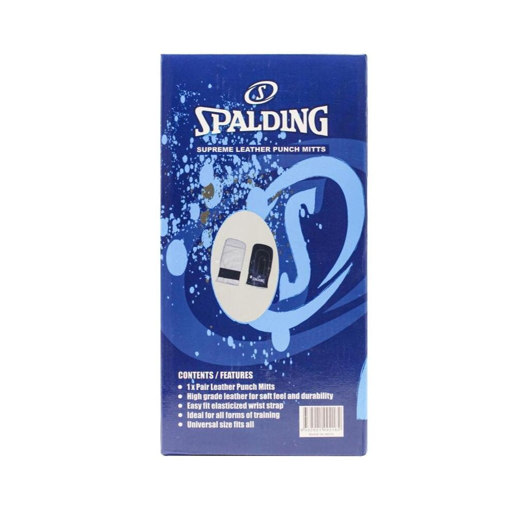 Spalding Supreme Leather Punch Mitts Universal Size Fits All