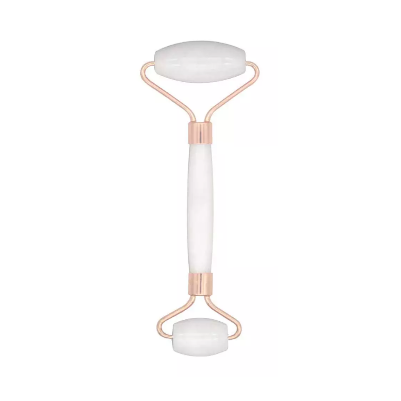 White Jade Stone Face Massage Roller