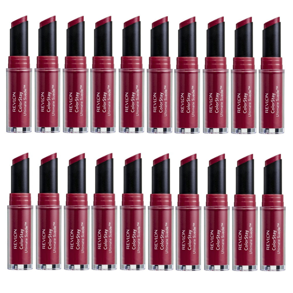 20x Revlon ColorStay Ultimate Suede Lipstick 2.55g 002 Ingenue