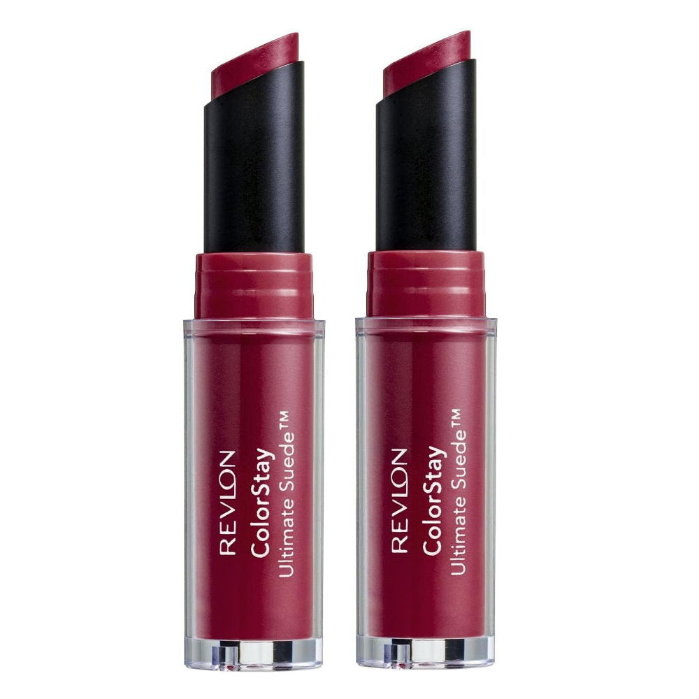 2x Revlon ColorStay Ultimate Suede Lipstick 2.55g 002 Ingenue