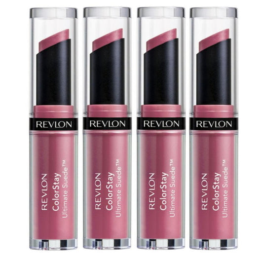 4x Revlon ColorStay Ultimate Suede Lipstick 2.55g 010 Womenswear