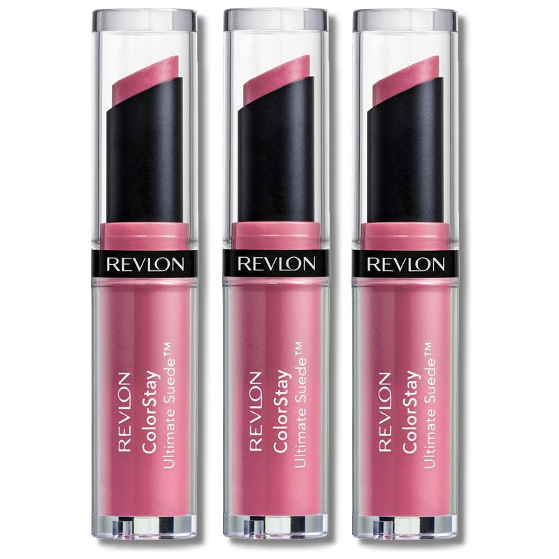 3x Revlon Colorstay Ultimate Suede Lipstick 030 High Heels 2.55g