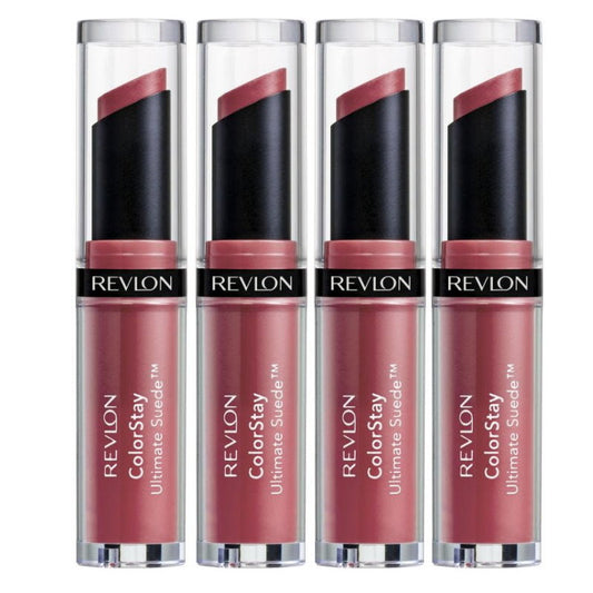 4x Revlon ColorStay Ultimate Suede Lipstick 2.55g 055 Iconic