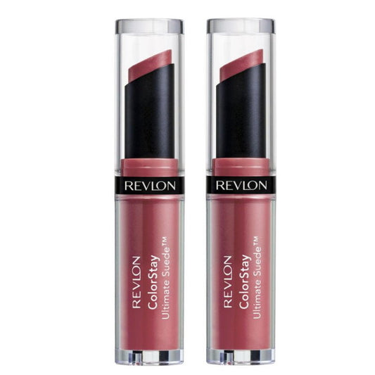 2x Revlon ColorStay Ultimate Suede Lipstick 2.55g 055 Iconic