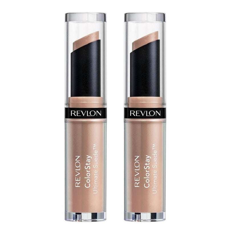 2x Revlon ColorStay Ultimate Suede Lipstick 2.55g 090 Private View