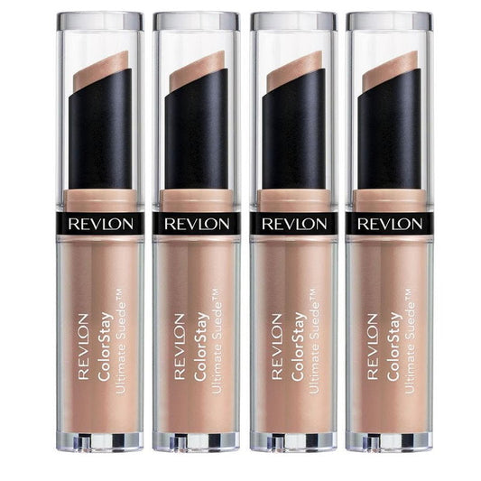 4x Revlon ColorStay Ultimate Suede Lipstick 2.55g 090 Private View