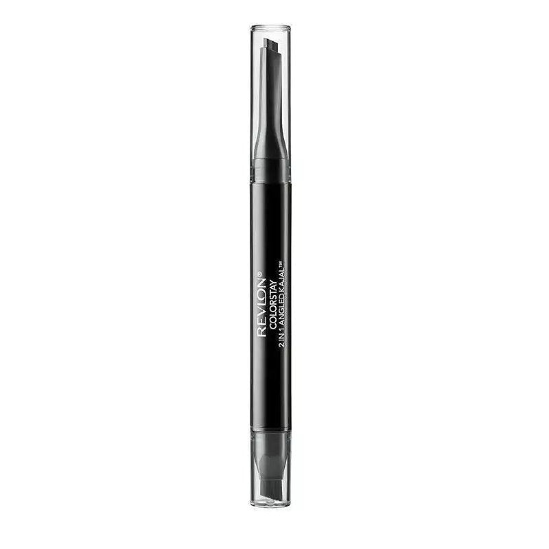 2x Revlon Colorstay 2 in 1 Angled Kajal Eyeliner 101 Onyx