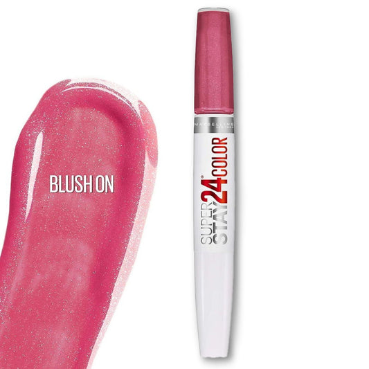 Maybelline Superstay 24 Hour Colour 2 Step Lipstick 105 Blush On - Makeup Australia Online Warehouse Store