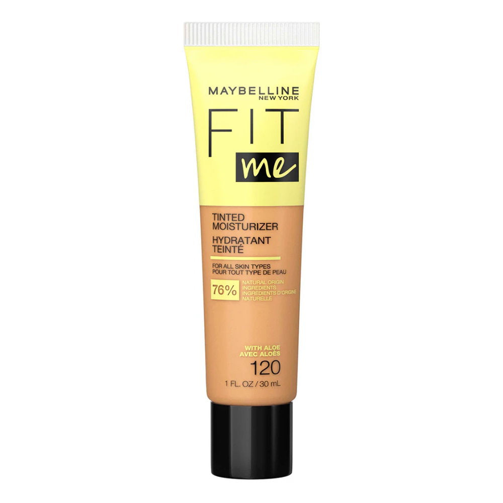 3x Maybelline Fit Me Tinted Moisturizer with Aloe 30ml 120 (carded)