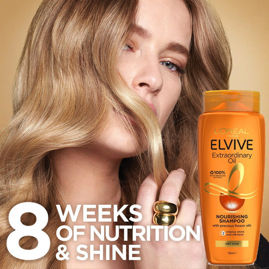 21pk L'Oreal Paris Elvive Extraordinary Oil Nourishing Shampoo 700mL