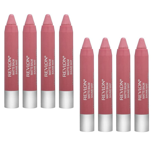 8x Revlon Colorburst Matte Lip Balm 2.7g 205 Elusive