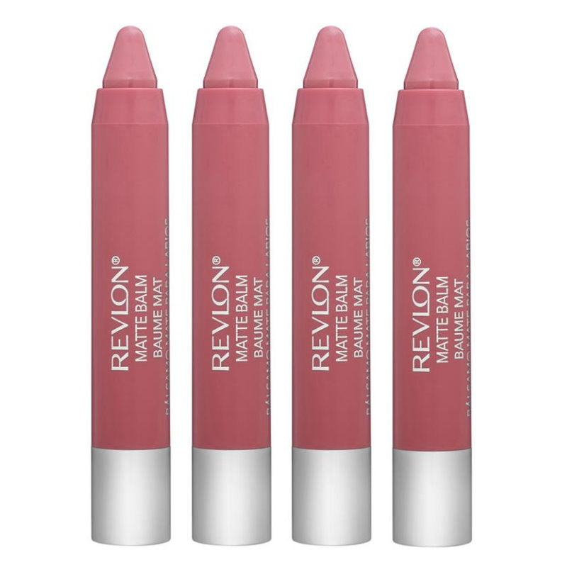 4x Revlon Colorburst Matte Lip Balm 2.7g 205 Elusive