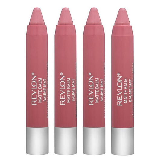 4x Revlon Colorburst Matte Lip Balm 2.7g 205 Elusive