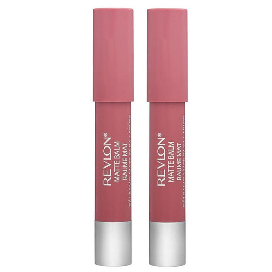 2x Revlon Colorburst Matte Lip Balm 2.7g 205 Elusive