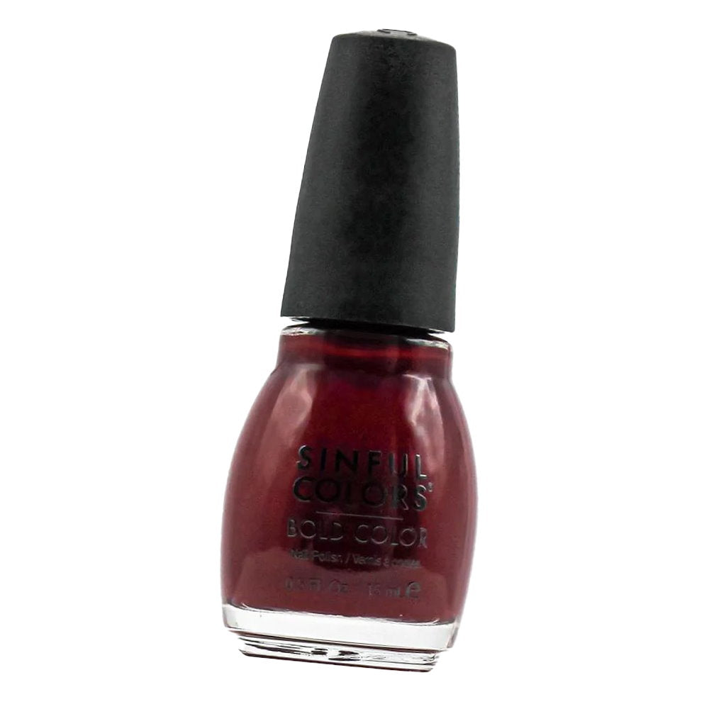 3x Sinful Colors Nail Polish Bold Color 15ml 2542 Raisin the Roof