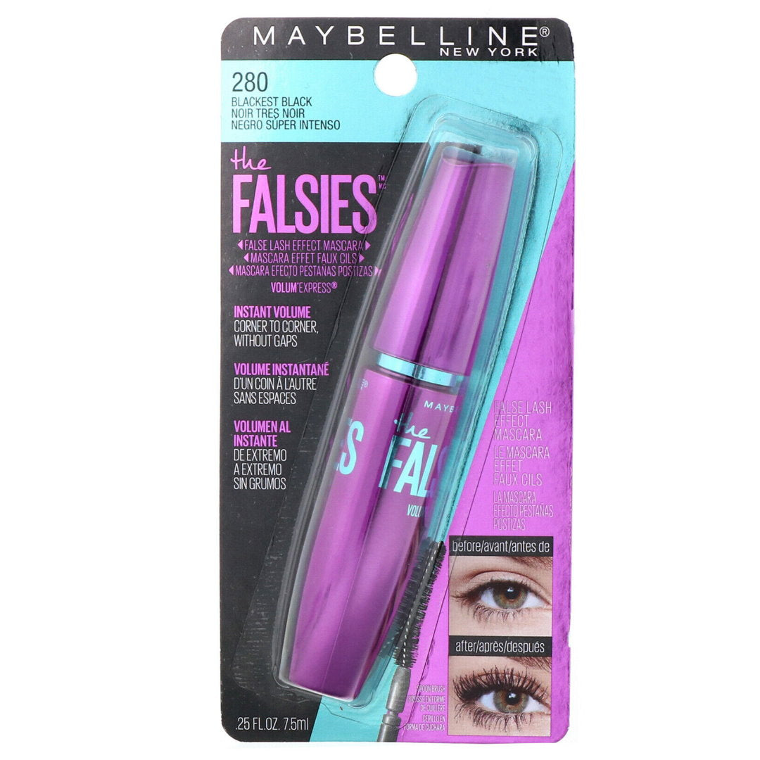 Maybelline the Falsies Volum Express Mascara 280 Blackest Black - Makeup Warehouse Australia