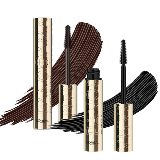 2pk SET L'Oreal Panorama Million Lashes Mascara - Brown plus Black