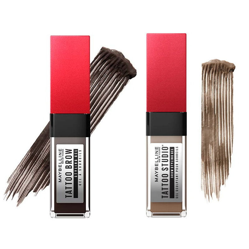 2pk SET Maybelline Tattoo Brow 3 Day - 250 Blonde and 262 Black Brown
