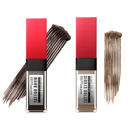 2pk SET Maybelline Tattoo Brow 3 Day - 250 Blonde and 262 Black Brown