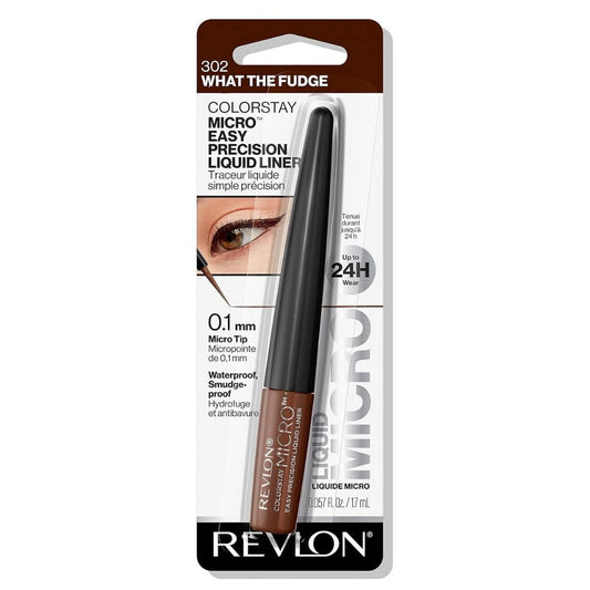 Revlon ColorStay Micro Easy Precision Liquid Eye Liner 1.7ml 302 What The Fudge