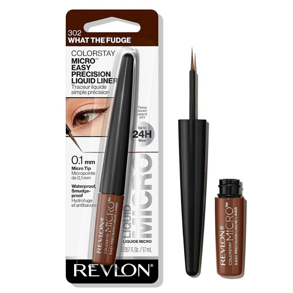 Revlon ColorStay Micro Easy Precision Liquid Eye Liner 1.7ml 302 What The Fudge