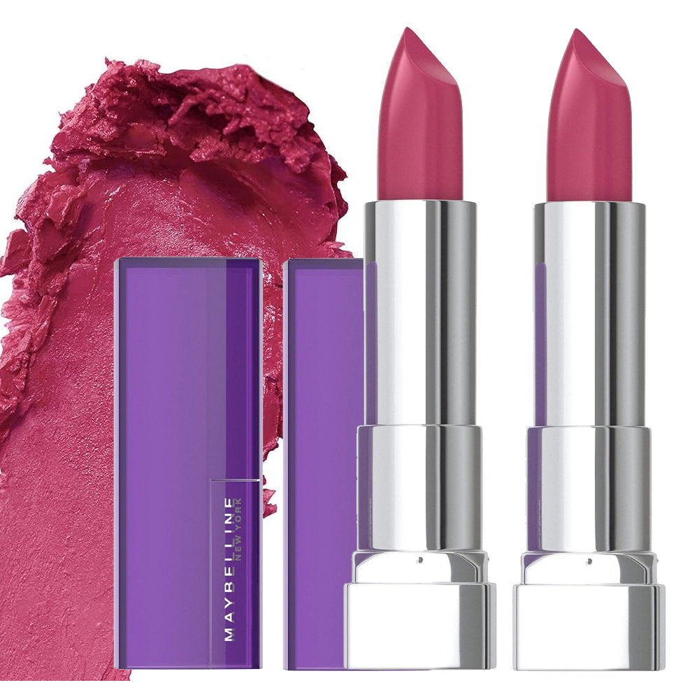 2pk Maybelline Color Sensational Cream Lipstick 410 Blissful Berry - Makeup Australia Buy Online