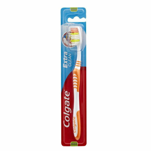 24x COLGATE Extra Clean Toothbrush MEDIUM BRISTLE ~ Oral Dental