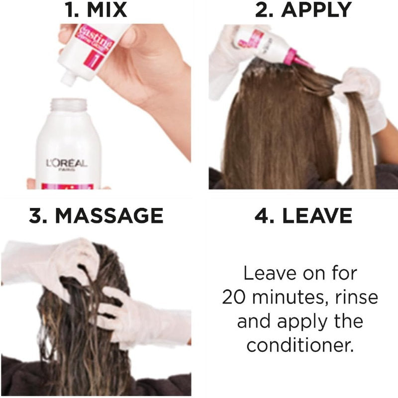 3x L'Oreal Paris Casting Creme Gloss Semi-Permanent Hair Colour 613 Iced Mochaccino