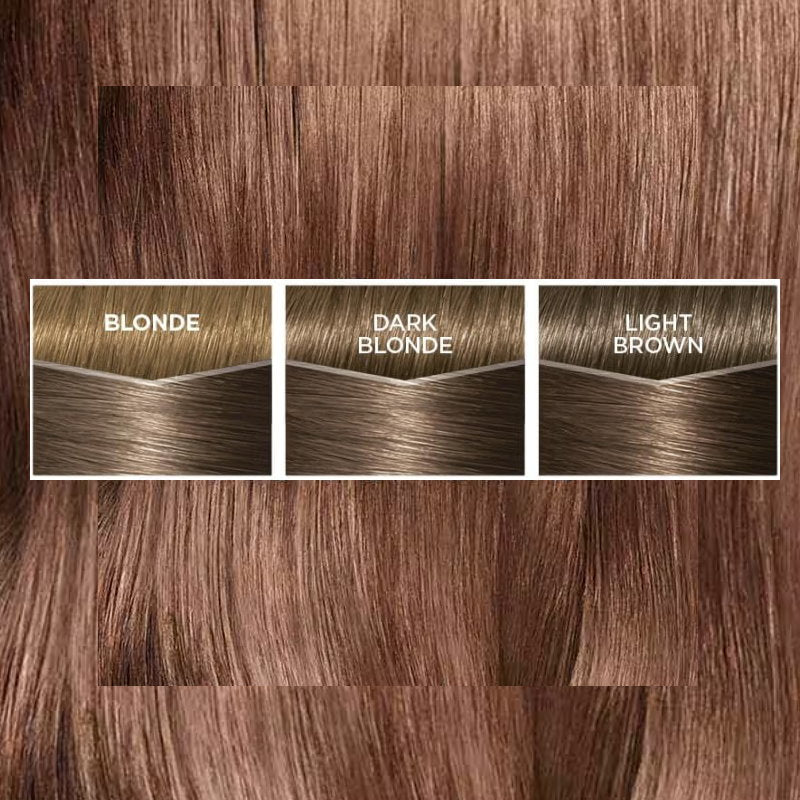3x L'Oreal Paris Casting Creme Gloss Semi-Permanent Hair Colour 613 Iced Mochaccino