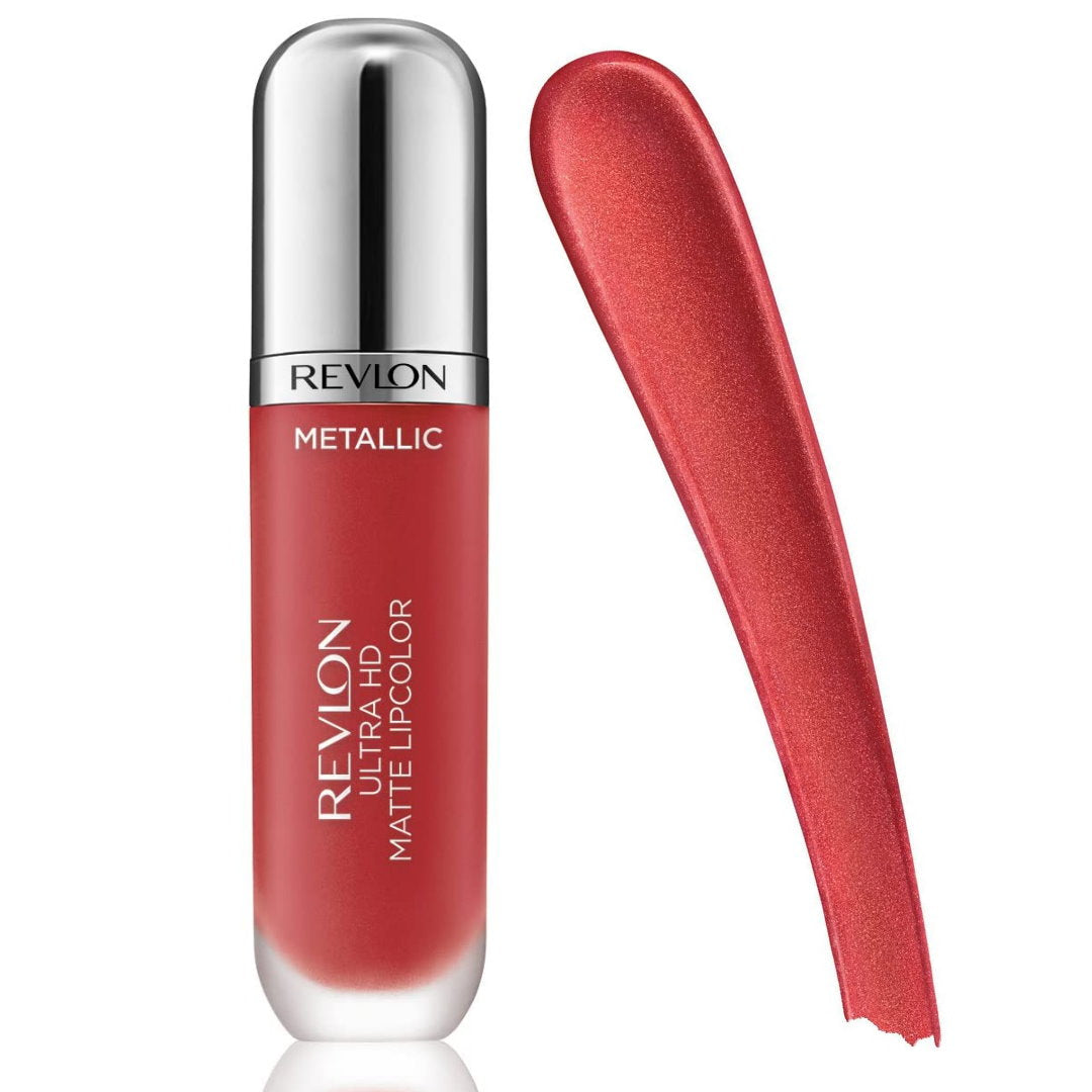 Buy Revlon Ultra HD Metallic Matte Lipcolour Lipstick 700 HD Flare Makeup Warehouse Australia